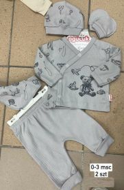 Komplet niemowlęcy Turecka (0-3M/12kpt)