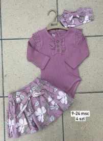 Komplet niemowlęcy Turecka (9-24M/12kpt)