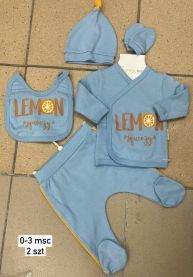 Komplet niemowlęcy Turecka (0-3M/12kpt)