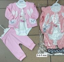 Komplet niemowlęcy Turecka (3-9M/12kpt)