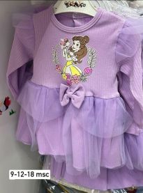 Sukienki dziewczęce turecka (9-18m/12szt)