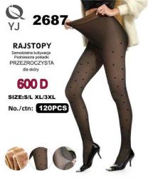 Rajstopy damskie (S-3XL/12 szt)