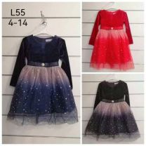 Sukienki dzieci (4-14LAT/6szt)