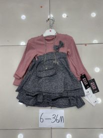 Sukienki dzieci (6-36m/6szt)