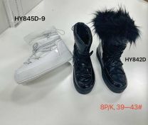 (39-43/8P)_Botki Śniegowce damskie