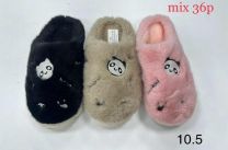 Kapcie zakryte palce damskie (36-41/36P)