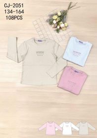 Bluzka Dziewczęca (134-164/18szt)