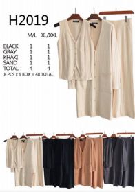 Komplet damskie (M-2XL/8kpt)