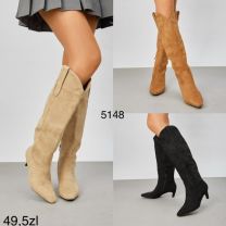 Kozaki na szpilce (36-41/12P)