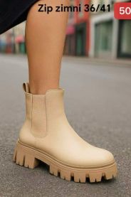 Botki na płaskim (36-41/12P)