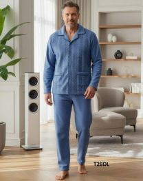 Piżama męska-ocieplana (M-3XL/10kompletów)