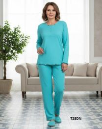 Piżama damska-ocieplanie (M-3XL/10kompletów)