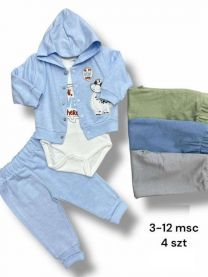 Komplet niemowlęcy Turecka (3-12M/12kpt)