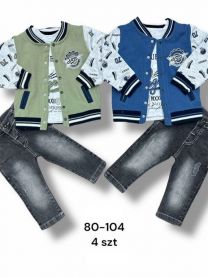 Komplet chłopięcy Turecka (80-104/12kpt)
