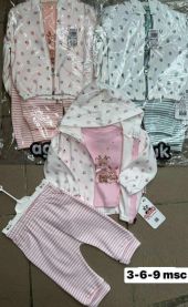 Komplet Dziecięce Turecka (3-9M/12kpt)