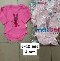 Kombinezony Niemowlęce Turecka (3-12M/12szt)
