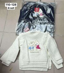 Swetry dziewczęce Turecka (110-128/12szt)