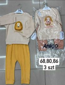 Komplet Dziecięce Turecka (68-86/12kpt)