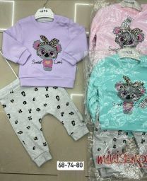 Komplet Dziecięce Turecka (68-80/12kpt)