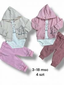 Komplet niemowlęcy Turecka (3-18M/12kpt)