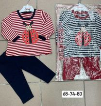 Komplet Dziecięce Turecka (68-80/12kpt)