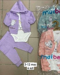 Komplet niemowlęcy Turecka (3-12M/12kpt)