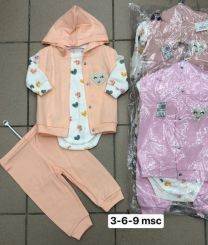 Komplet niemowlęcy Turecka (3-9M/12kpt)