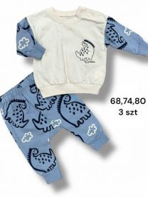 Komplet chłopięcy Turecka (68-80/12kpt)