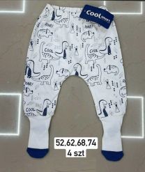 Spodnie niemowlęce Turecka (56-74/12szt)