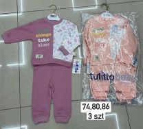 Komplet Dziecięce Turecka (74-86/12kpt)