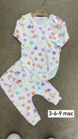 Komplet niemowlęcy Turecka (3-9M/12kpt)