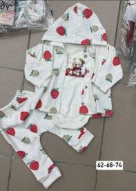 Komplet niemowlęcy Turecka (62-74/12kpt)