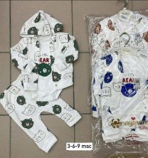 Komplet niemowlęcy Turecka (3-9M/12kpt)