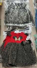 Sukienki dziewczęce turecka (92-110/12szt)