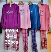 Piżama damska (XL-4XL/8kpt)
