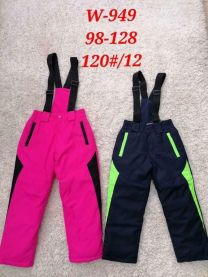 Ocieplane Spodnie dzieci (98-128/12szt)