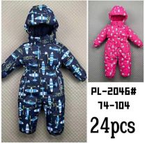 Ocieplane_Kombinezon dzieci (74-104/24szt)