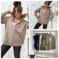 Bluzy z kapturem damskie (uniwersalny/10szt)