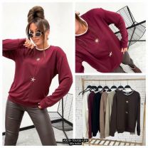 Bluzy bez kaptura damskie (uniwersalny/10szt)