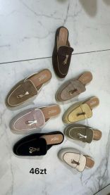 Klapki zakryte palce damskie(36-41/12P)