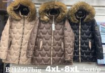 kurtka damskie (4-8XL/5szt)