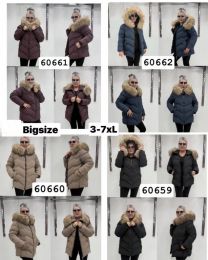 Kurtka damskie (3XL-7XL/5szt)