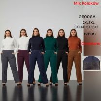 PLUS_Spodnie elastyczny (2-6XL/12szt)
