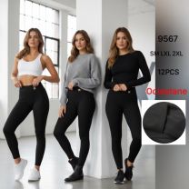 Spodnie legginsy damskie (S-2XL/12szt)
