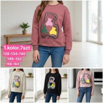 Bluzy Dziecięce (128-164/7szt)