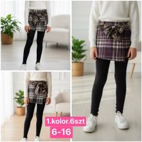 Spódnica dziewczęca (6-16LAT/6szt)