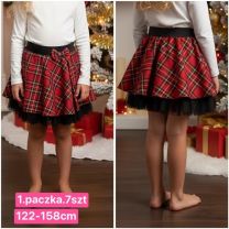 Spódnica dziewczęca (122-158/7szt)