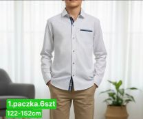 Koszula Chłopięce (122-152/6szt)