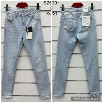 Spodnie jeansowe damskie (XS-XL/10szt)
