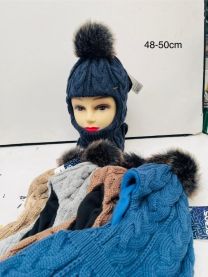 Komplet Czapki Dziecięce (48-50/10kpt)